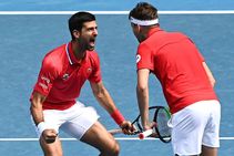 Perfect Djokovic Helps Serbia Win Atp Cup Opener Spain Without Nadal