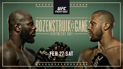 Ufc Vegas 20 Rozenstruik Vs Gane Fight Card Date Time In India And Where To Watch