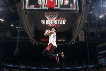 All Star Game Dunk Contest Trail Blazers Simons