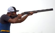 Issf World Cup 2021 Ganemat Angad Combine To Win Mixed Skeet Gold