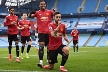 Manchester City 0 2 Manchester United Red Devils Spike League Leaders Winning Run