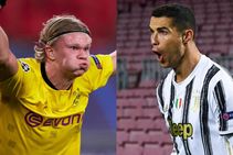 Cristiano Ronaldo Erling Haaland Champions League Opta Numbers