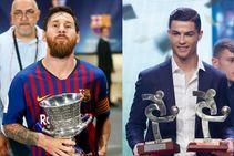 Messi Vs Ronaldo All Time Stats Head To Head Goals Trophies Individual Awards