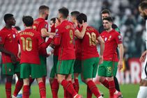 Portugal Azerbaijan World Cup 2022 Qualifying Report Cristiano Ronaldo Kept Quiet As European Champions Struggle To Victory