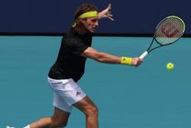Tsitsipas Miami Open Nishikori Rublev Karatsev