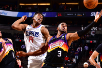 Paul Leads Suns Drought Breaking Suns Play Offs Spot Record Setting Westbrook Floors Lakers