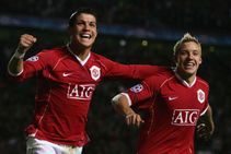 Cristiano Ronaldo Breaks Out Roma Break Man Utd 7 1 Win Remembered