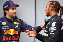 Hamilton Shocked End Red Bull Pole Run Perez Rues Mistake At Last Corner F1 