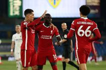 Leeds United 1 1 Liverpool Mane Sends Reds Fourth Amid