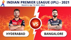Ipl 2021 Rcb Vs Srh Match 6 Toss Playing Xi Sunrisers Hyderabad Win The Toss And Opt To Bowl