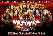 Wwe Wrestlemania 37 Broadcast Details Match Card With Predictions