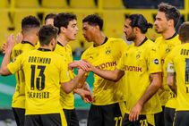 Borussia Dortmund Holstein Kiel Reyna Helps Secure Dfb Pokal Final Spot In Style