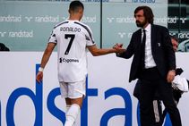 Cristiano Ronaldo Happy Substituted Insists Juve Boss Andrea Pirlo Inter Serie A