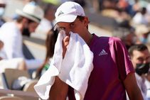 French Open Thiem Loses Tsitsipas Makes Early Statement At Roland Garros