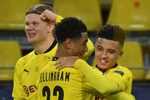 Sancho Assists First Englishman Since Beckham Dortmund In Champions League Bellingham