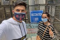 Virat Kohli Ishant Sharma Receive First Dose Of Covid 19 Vaccination