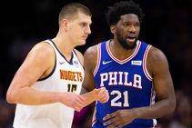 Jokic Nuggets Embiid 76ers Curry Warriors Nba Mvp