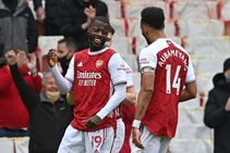 Arsenal Brighton And Hove Albion Gunners Miss Out Europe Despite Pepe Double