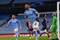 Manchester City Paris Saint Germain Champions League Report Mahrez Double