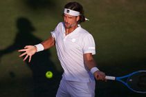 Feliciano Lopez 500th Win Dominic Thiem Retires Mallorca Ahead Of Wimbledon