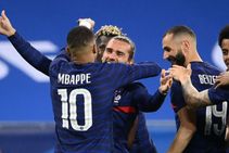 France Wales Report Kylian Mpabbe Antoine Griezmann Ousmane Dembele Score After Karim Benzema Penalty Miss