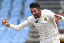 Keshav Maharaj Hat Trick South Africa Whitewash West Indies 2 0 Test Series