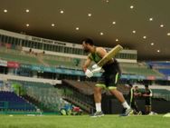 Psl 2021 Action Begins As Lahore Qalanders Islamabad United Hit Nets Russell Thrilled Psl 