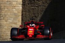 F1 2021 Azerbaijan Grand Prix Charles Leclerc On Pole After Crash Heavy Qualifying