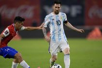 Argentina 1 1 Chile Messi Sanchez World Cup Qualifying Conmebol