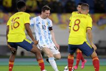 Colombia 2 2 Argentina Borja Levels Late As La Albiceleste Blow Two Goal Lead