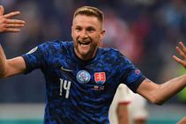 Euro 2020 Poland 1 2 Slovakia Skriniar Secures Shock Group E Win