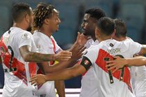 Colombia 1 2 Peru La Tricolor Fall After Mina Own Goal Copa America