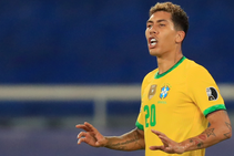 Brazil 2 1 Colombia Selecaos Winning Run Ends After Controversial Firmino Equaliser Copa Anerica