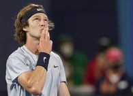 French Open Seventh Seed Andrey Rublev Crashes Out Monfils Through