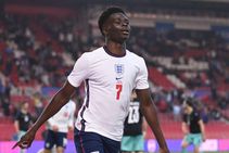 Bukayo Saka Scores First England Goal Friendly Win Over Austria Trent Alexander Arnold Injured