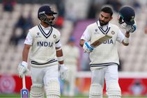 Wtc Final India Vs New Zealand Kohli Rahane Fight Hard To Take India To 146 3 On Curtailed Day 