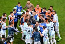 Lionel Messi Emiliano Martinez Argentina Copa America