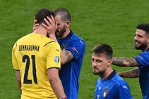 Euro 2020 Final Leonardo Bonucci Compares Gianluigi Donnarumma To Gianluigi Buffon