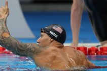 Tokyo Olympics Dressel Smashes 100m Butterfly Record As Ledecky Trebles Up To Score Titmus Revenge