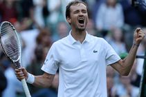 Medvedev Ecstatic Win Five Set Thriller After Being Basically Destroyed By Cilic