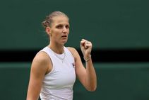 Wimbledon Pliskova Wins Power Battle With Sabalenka To Set Up Barty Final