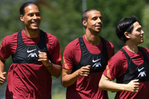 Klopp Says Liverpools Injured Defensive Quartet Look Really Good