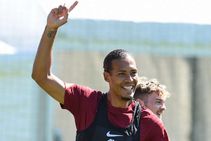 Liverpool Defender Virgil Van Dijk In Contention To Make Injury Return Against Hertha Berlin