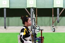 Tokyo Olympics First Medals Shooting Womens Air Rifle 10m Yang Qian