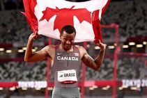 Tokyo Olympics De Grasse Succeeds Bolt As Mclaughlin Breaks New Ground