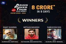 Asian Poker Tour Online Series India Concludes On A High Note