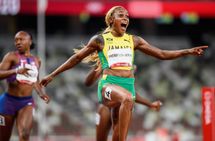 Tokyo 2020 Elaine Thompson Herah Completes Sprint Double Double