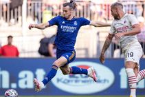 Real Madrid 0 0 Milan Bale Penalty Saved On Blancos Return