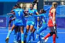 Rani Rampal Co Olympic Show Inspiring Indian Football Team Ahead Of Afc Womens Asian Cup