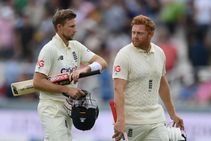 England India Day Four Fire Belly Jonny Bairstow